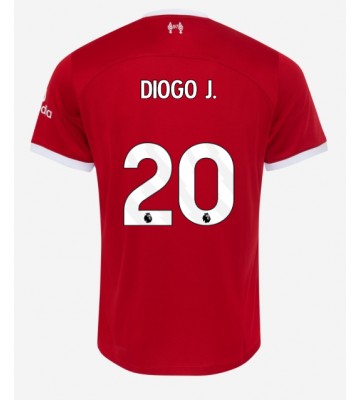 Liverpool Diogo Jota #20 Koszulka Podstawowych 2023-24 Krótki Rękaw